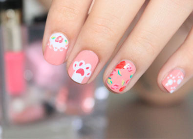 Pastel-Pink-Nail-Art